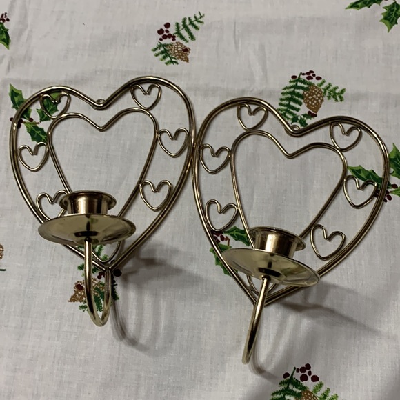 Pair candle  holders - Picture 4 of 11
